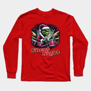 Little drummer Grinch Long Sleeve T-Shirt